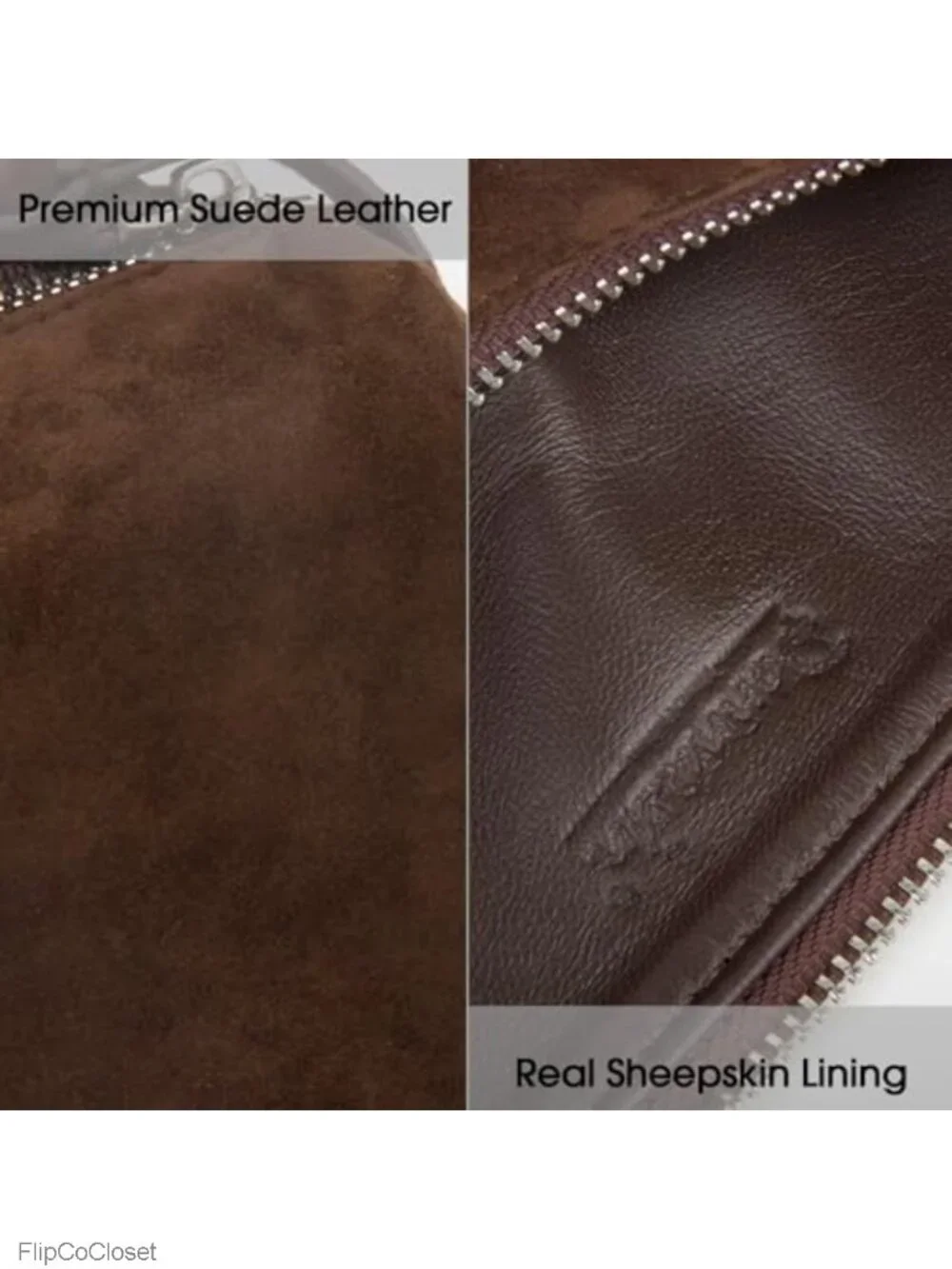 Premium Suede Leather Crossbody Hobo Bag